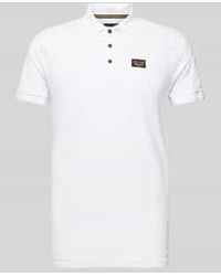 PME LEGEND - Poloshirt Met Labeldetail - Lyst