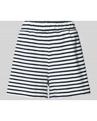 Marc O' Polo - Loose Fit Shorts mit Streifenmuster - Lyst