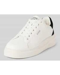Guess - Sneakers Van Leer - Lyst