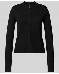 Pieces - Regular Fit Strickjacke mit Woll-Anteil Modell 'MALOU' - Lyst