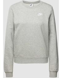 Nike - Sweatshirt mit Label-Stitching - Lyst