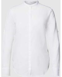 BOSS - Bluse mit Stehkragen Modell 'Befelize' - Lyst