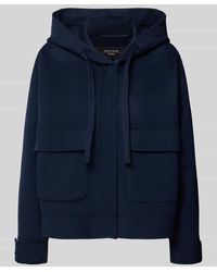 Weekend by Maxmara - Regular Fit Jacke mit Kapuze aus Woll-Mix Modell 'GARY' - Lyst