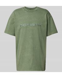 Carhartt - T-Shirt mit Label-Stitching Modell 'DUSTER' - Lyst
