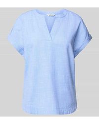 Tom Tailor - Loose Fit Bluse aus reiner Baumwolle - Lyst