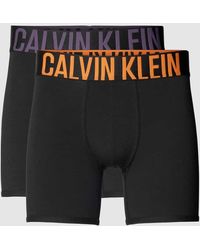 Calvin Klein - Boxershorts mit elastischem Label-Bund im 2er-Pack - Lyst
