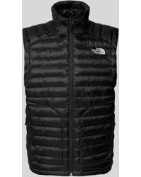 The North Face - Bodywarmer Met Labelstitching - Lyst