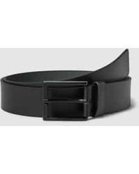 BOSS - Riem Met Labeldetail, Model 'Timon' - Lyst