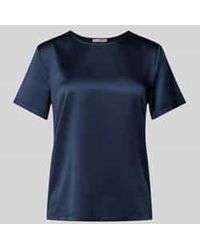 christian berg - Regular Fit Blouseshirt Met Ronde Hals - Lyst