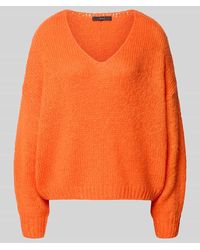 Ouí - Oversized Strickpullover mit Mohair-Anteil - Lyst