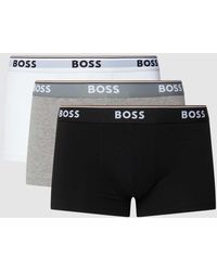BOSS - Trunks mit elastischem Logo-Bund im 3er-Pack - Lyst