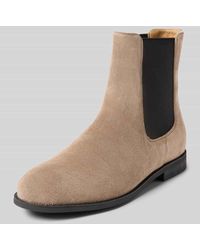 BOSS - Chelsea Boots aus Rindsvelours Modell 'LYCIA_BOOTIE_SD' - Lyst