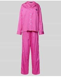 Ralph Lauren - Pyjama Met Logostitching - Lyst