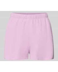 American Vintage - Sweatshorts Met Elastische Band Model 'Tubay' - Lyst