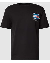 Tommy Hilfiger - T-Shirt mit Label-Motiv-Print Modell 'TOMMY NY GRAFFITI' - Lyst