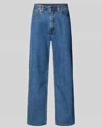 Levi's - Straight Fit Jeans Met Labeldetail - Lyst