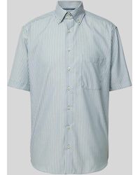 Eterna - Comfort Fit Zakelijk Overhemd Met 1/2-mouwen - Lyst