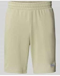 PUMA - Sweatshorts Met Elastische Band - Lyst