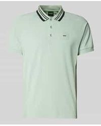 BOSS - Regular Fit Poloshirt Met Labelbadge, Model 'Paddy' - Lyst
