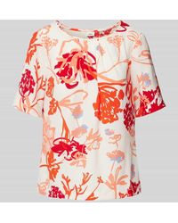 S.oliver - Bluse mit Allover-Print - Lyst