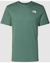 The North Face - T-Shirt mit Label-Print Modell 'MOUNTAIN SKETCH' - Lyst