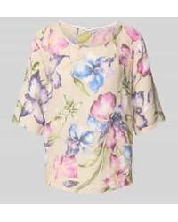 ZABAIONE - Blouseshirt Met Ronde Hals - Lyst
