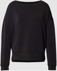 comma casual identity - Sweatshirt mit Label-Applikation - Lyst