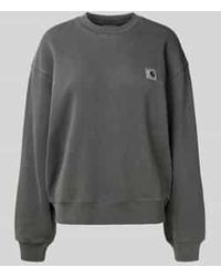Carhartt - Oversized Sweatshirt Met Ribboorden, Model 'Nelson' - Lyst