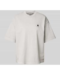 Carhartt - Oversized T-Shirt mit Label-Patch Modell 'NELSON' - Lyst