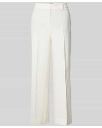 Seductive - Hose aus Leinen-Mix mit Bügelfalten Modell 'DOMINICA' - Lyst