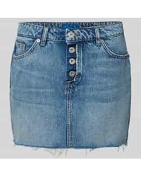 HUGO - Mini-Jeansrok Van Puur Katoen Model 'Galanie_1_B' - Lyst