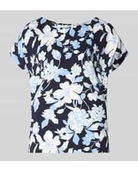 S.oliver - Oversized T-Shirt Van Viscosemix - Lyst