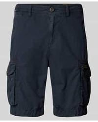 Superdry - Regular Fit Korte Cargobroek Met Riemlussen - Lyst