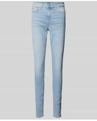 Tommy Hilfiger - Skinny Fit Jeans im 5-Pocket-Design Modell 'NORA' - Lyst