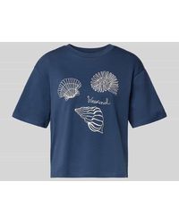 Weekend by Maxmara - Regular Fit T-Shirt aus reiner Baumwolle Modell 'SABATO' - Lyst