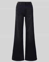 S.oliver - Wide Leg Bootcut Jeans Van Katoenmix - Lyst