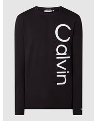 Calvin Klein - Longsleeve mit Logo - Lyst