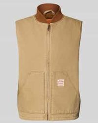 Levi's - Relaxed Fit Bodywarmer Van Puur Katoen Model 'Sansome' - Lyst