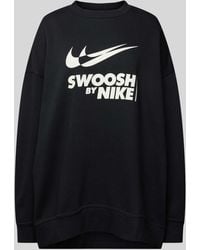 Nike - Oversized Sweatshirt Met Labelprint - Lyst