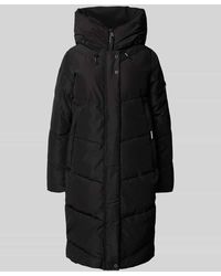 Khujo - Steppmantel mit Kapuze Modell 'JANGE' - Lyst
