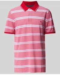 Fynch-Hatton - Regular Fit Poloshirt Met Labelstitching - Lyst