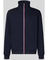Tommy Hilfiger - Regular Fit Sweatjacke aus Baumwoll-Mix - Lyst