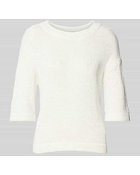 Kaffe - Regular Fit Strickpullover Mit Rundhalsausschnitt - Lyst