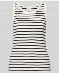 S.oliver - Regular Fit Tank Top Van Katoenmix - Lyst