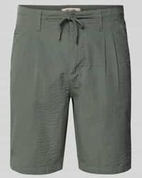 Only & Sons - Regular Fit Korte Broek Met Structuurmotief - Lyst