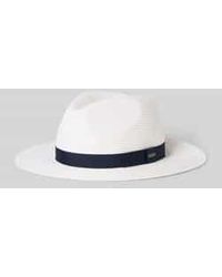 Barts - Strohoed Met Hoedband, Model 'Aveloz Hat' - Lyst