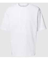 SELECTED - Relaxed Fit T-Shirt Met Ronde Hals, Model 'Oscar' - Lyst
