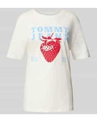 Tommy Hilfiger - Regular Fit T-shirt Van Puur Katoen - Lyst