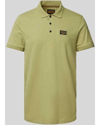 PME LEGEND - Poloshirt mit Label-Stitching - Lyst