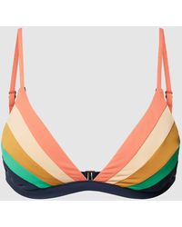 Rip Curl - Bikini-Oberteil im Colour-Blocking-Design Modell 'DAY BREAK' - Lyst